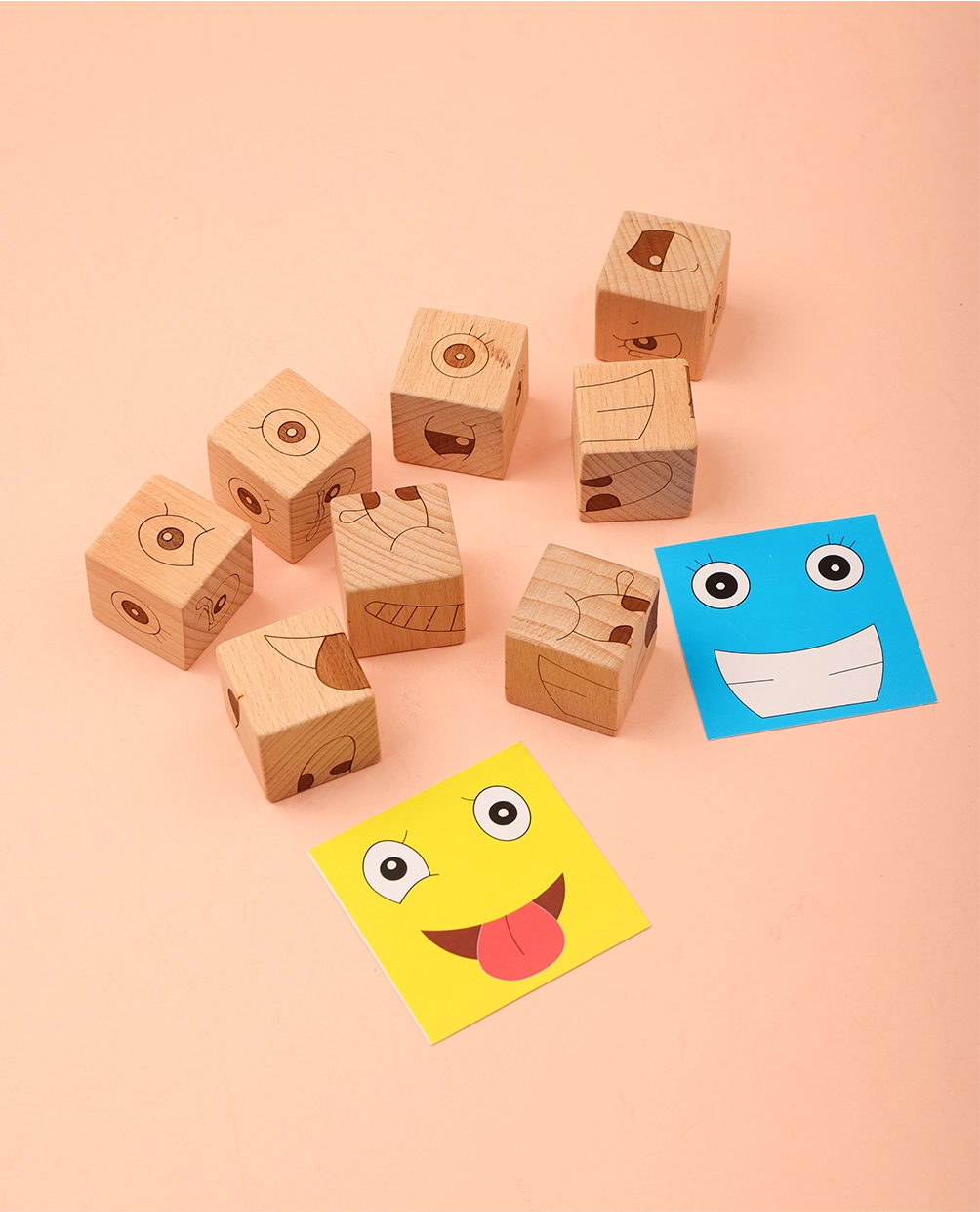 Emoji Cube Face Puzzle