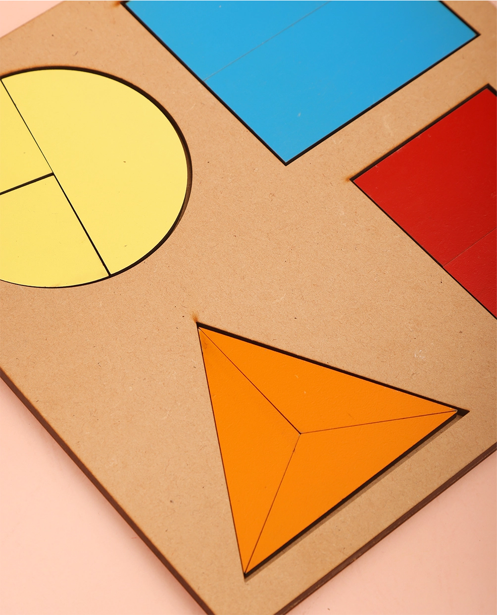 Geometric Puzzle with Board