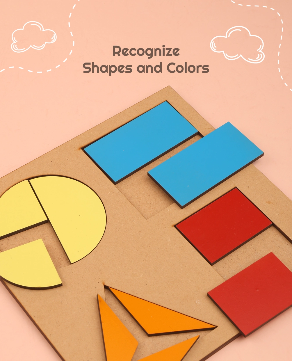 Geometric Puzzle with Board