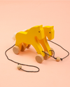 Wooden Horse-Yellow Colour