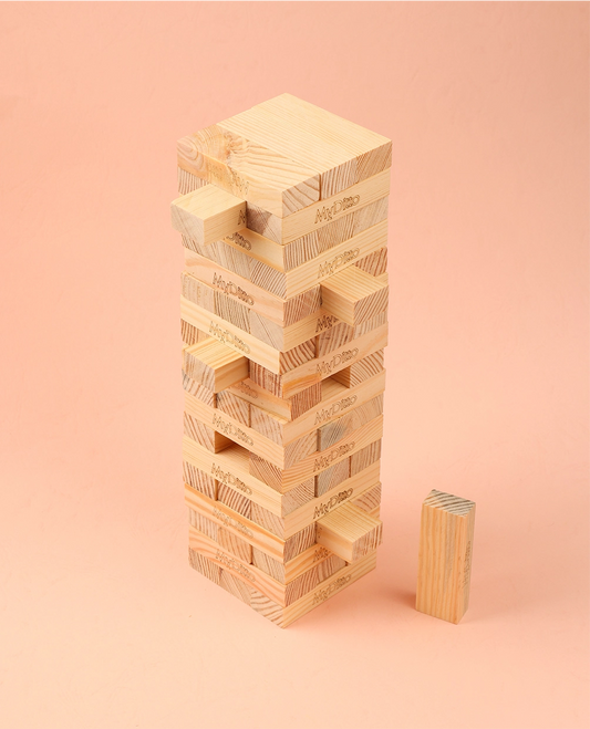 Natural Wooden Jenga Block