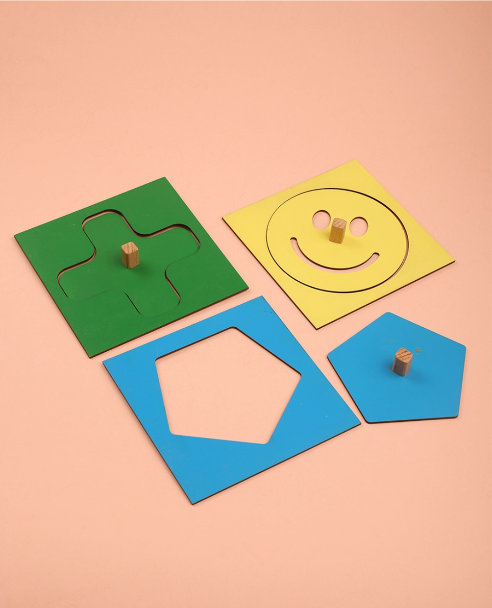 Multi Shape Puzzle with Board