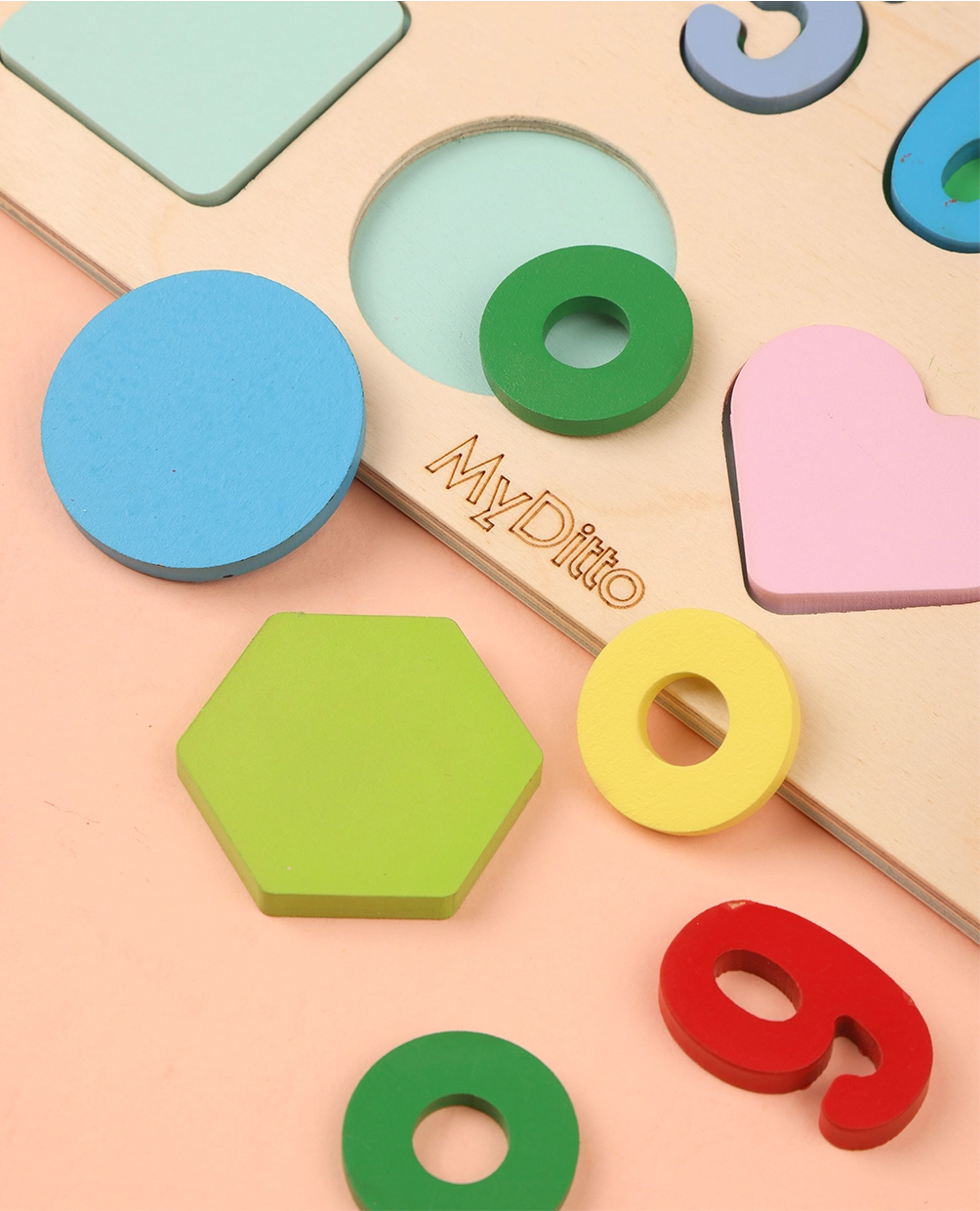 Number & Geometric Shape Puzzle