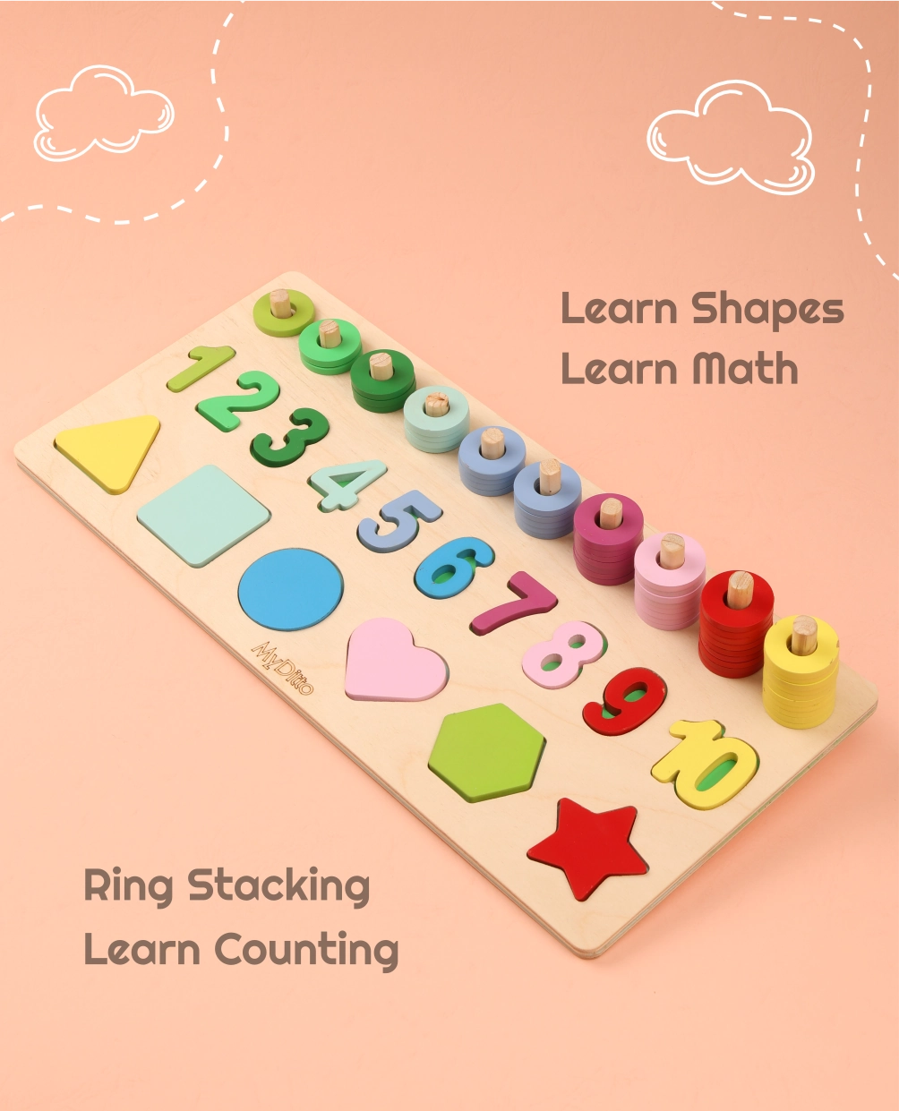 Number & Geometric Shape Puzzle