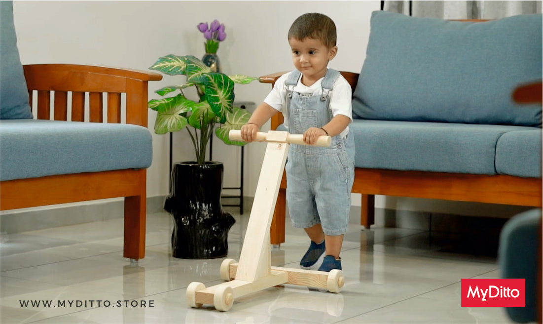 Why Every Parent in India Needs the Natural Traditional Walker for Their Little One's First Steps!