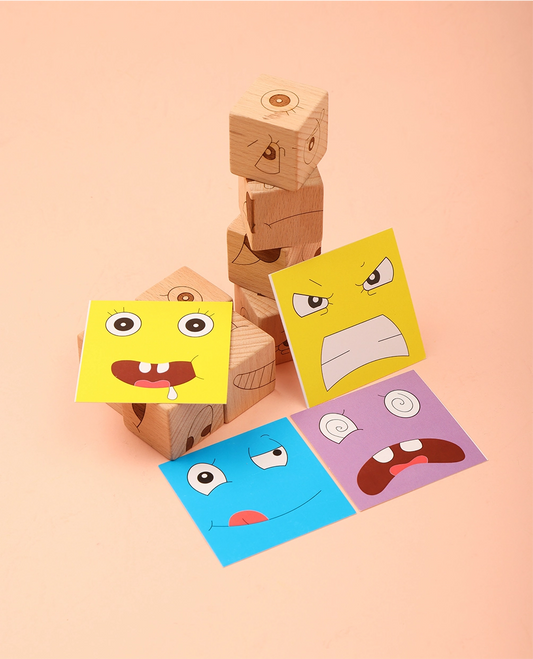 Emoji Cube Face Puzzle