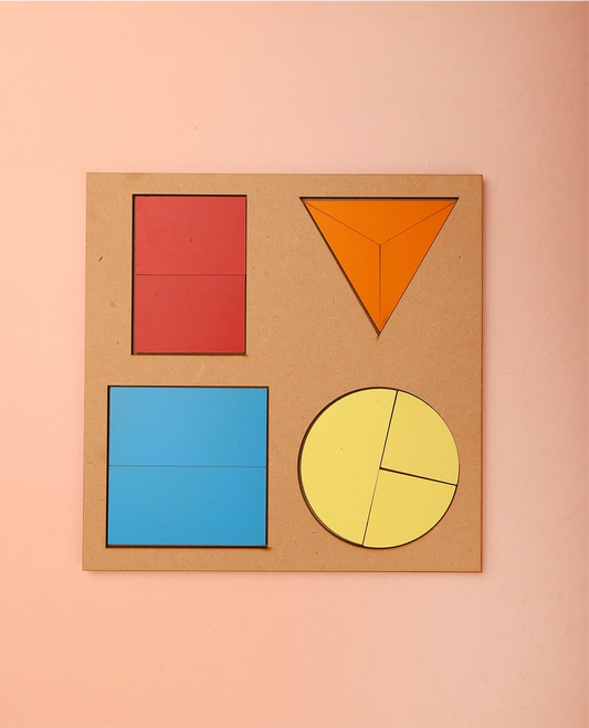 Geometric Puzzle with Board