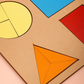 Geometric Puzzle with Board