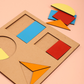 Geometric Puzzle with Board